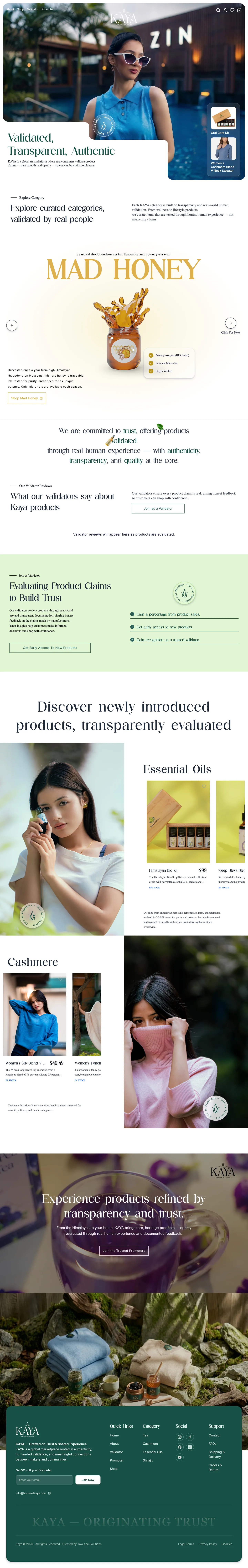 Kaya E-Commerce screenshot